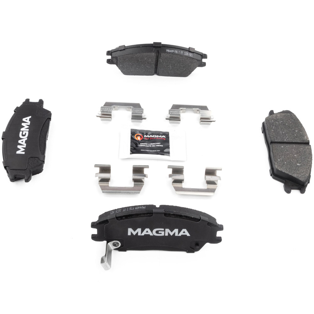 1987 Hyundai Excel Brake Pad Set