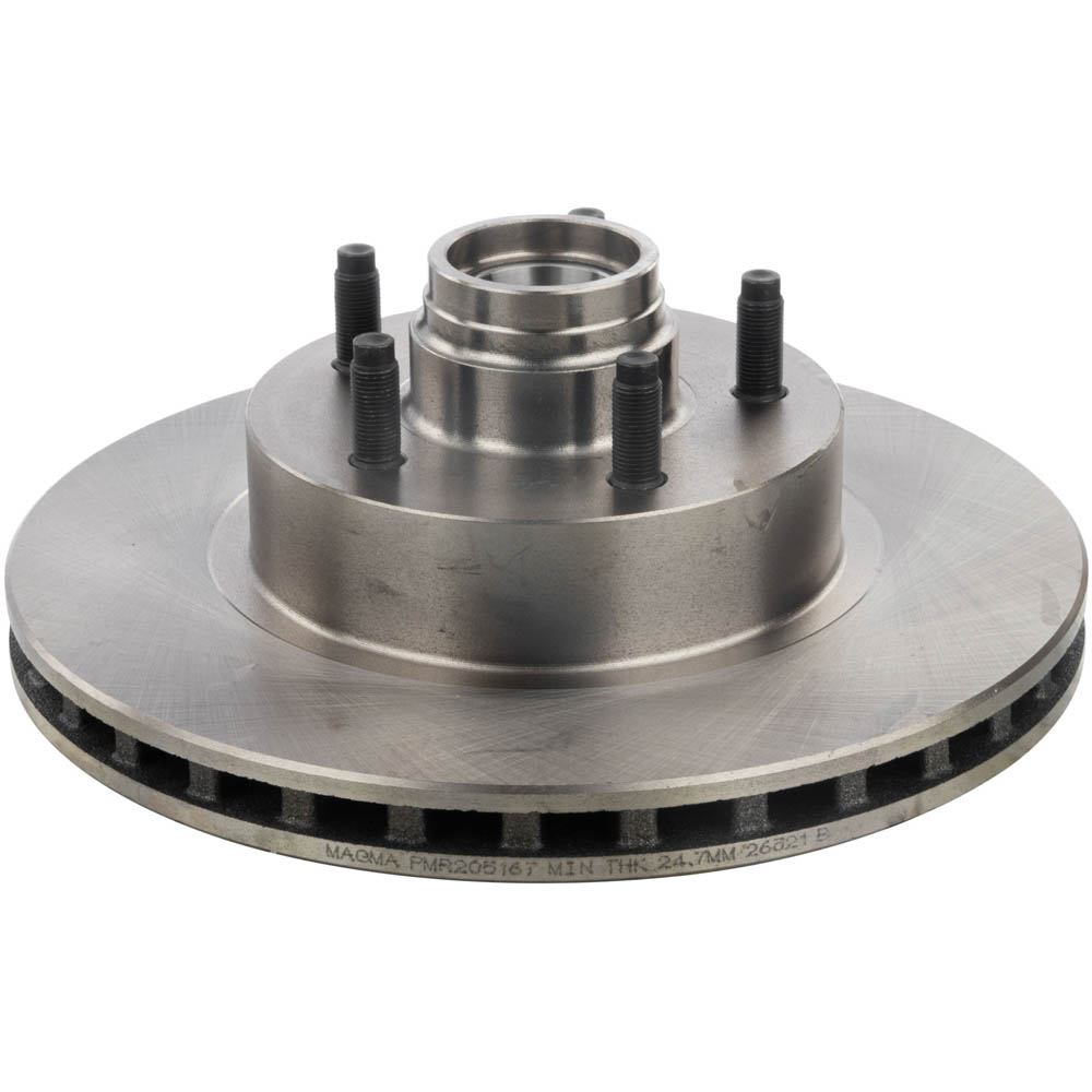 2000 Mazda B2500 Brake Rotor and Hub Assembly