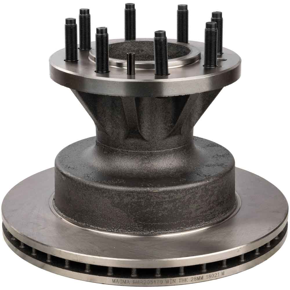 1995 Ford F Series Trucks Brake Rotor and Hub Assembly
