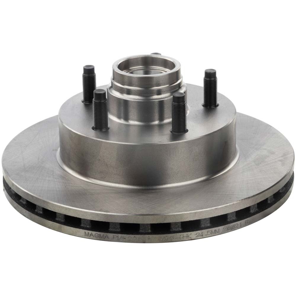 2000 Mazda B2500 Brake Rotor and Hub Assembly