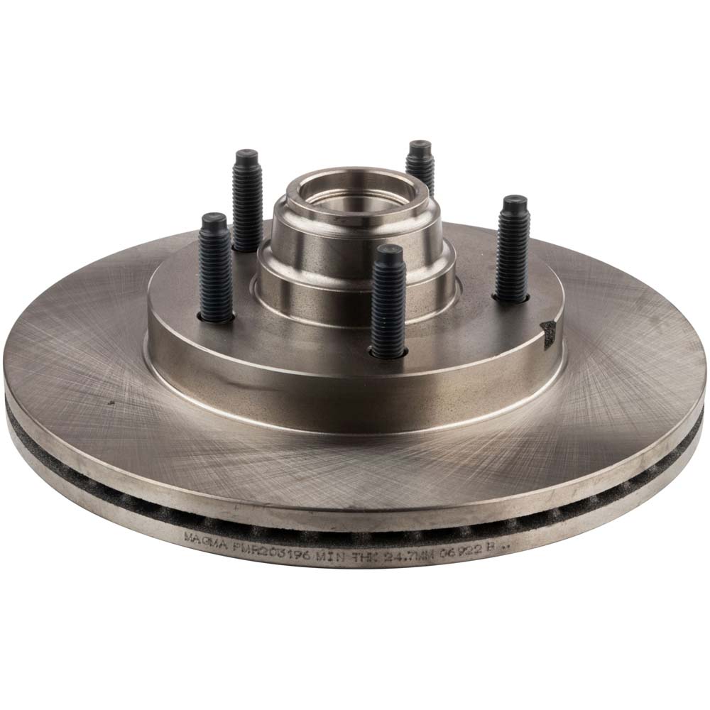 2000 Ford F Series Trucks Brake Rotor and Hub Assembly