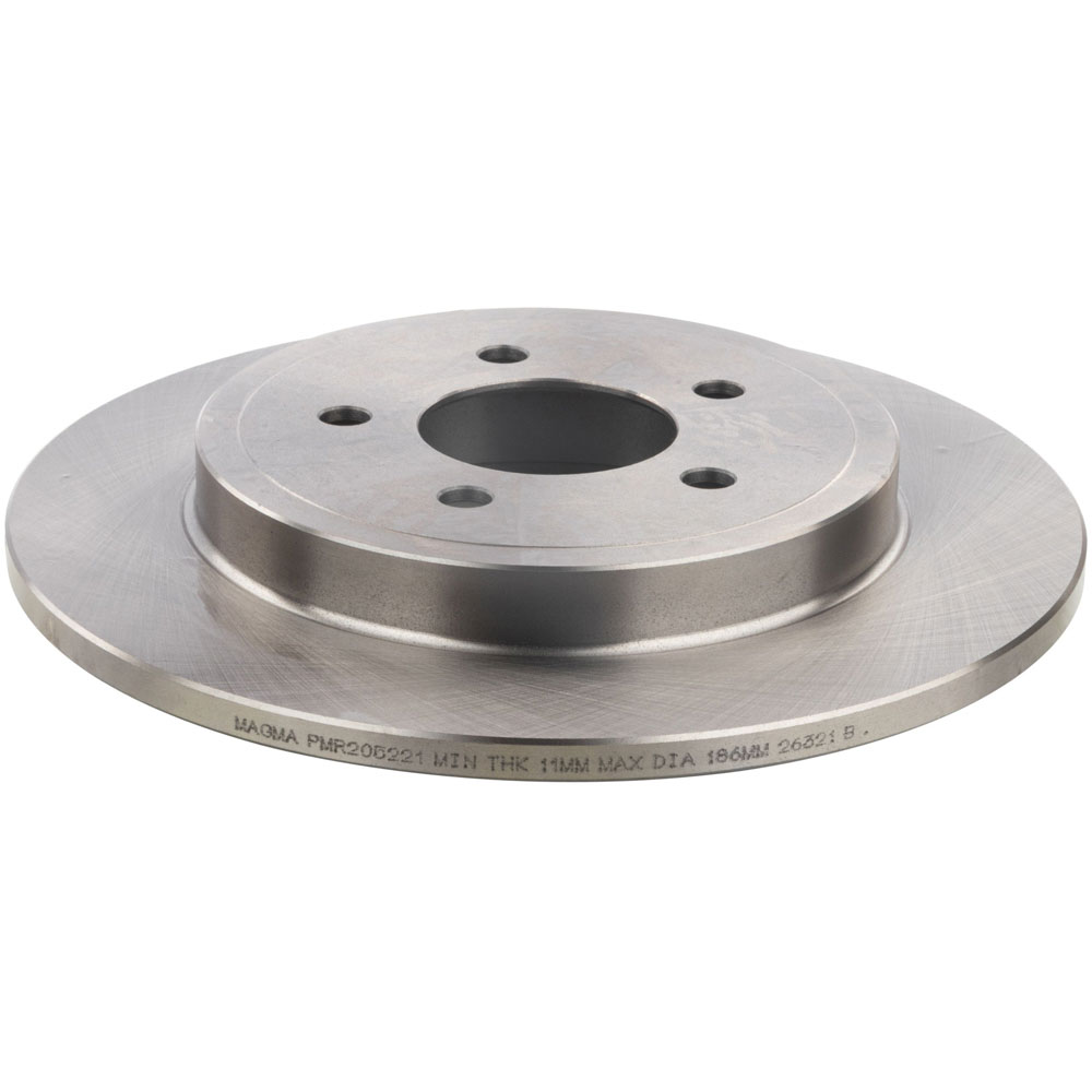 2007 Mercury Mariner Brake Rotor