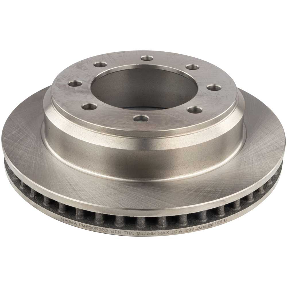 2012 Ford E Series Van Brake Rotor