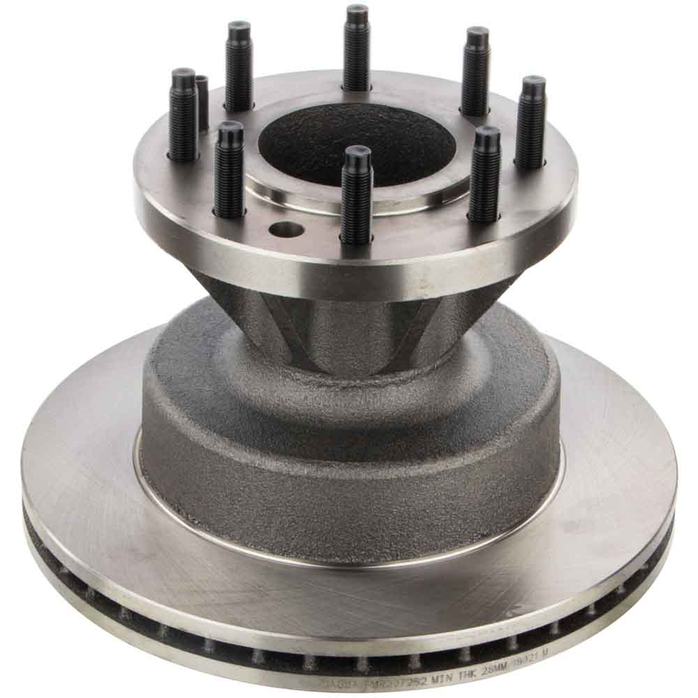 2000 Ford E Series Van Brake Rotor and Hub Assembly