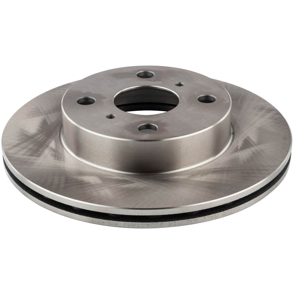 1987 Toyota Corolla Brake Rotor