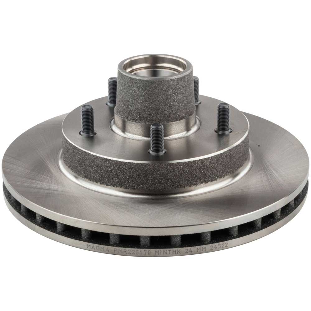 1981 Oldsmobile Cutlass Calais Brake Rotor and Hub Assembly