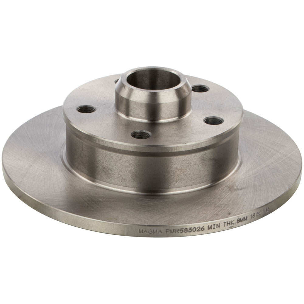 1994 Volkswagen Jetta Brake Rotor and Hub Assembly