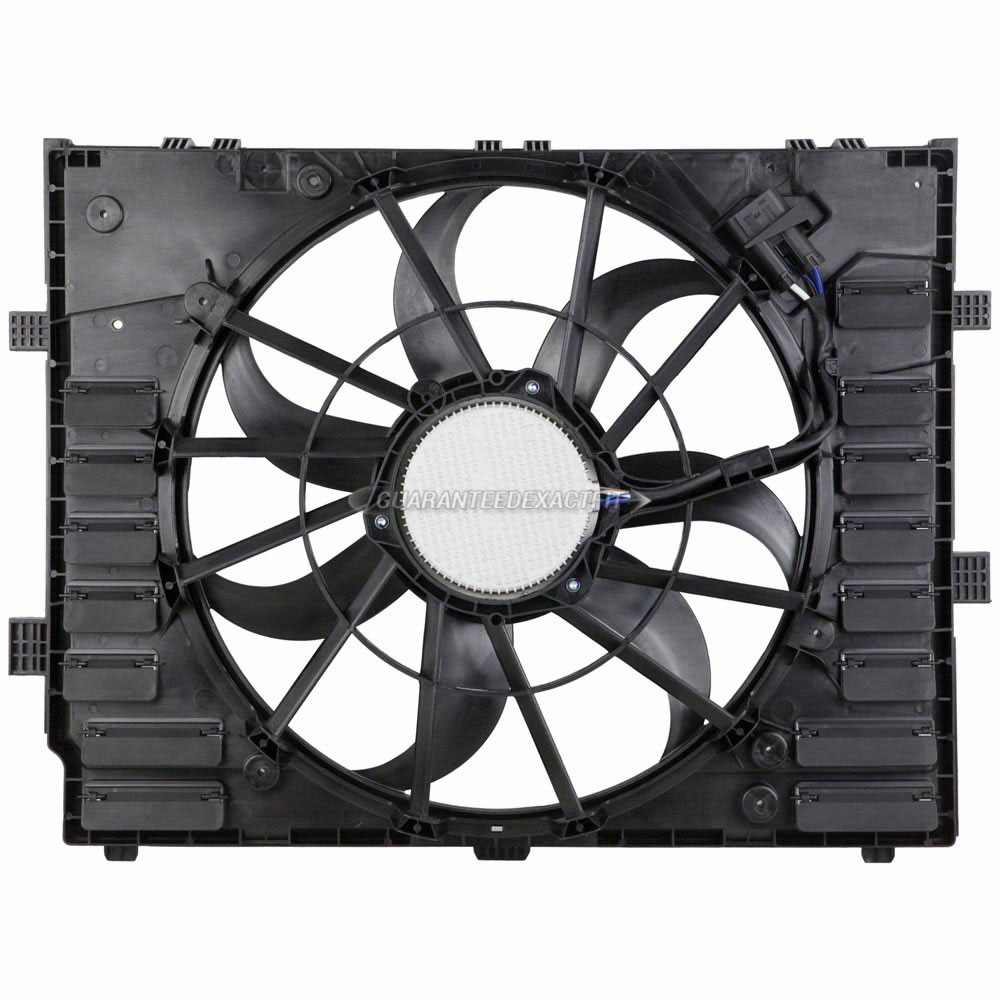 2014 Porsche Cayenne Cooling Fan Assembly