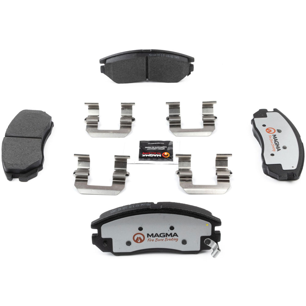 2007 Hyundai Tiburon Brake Pad Set