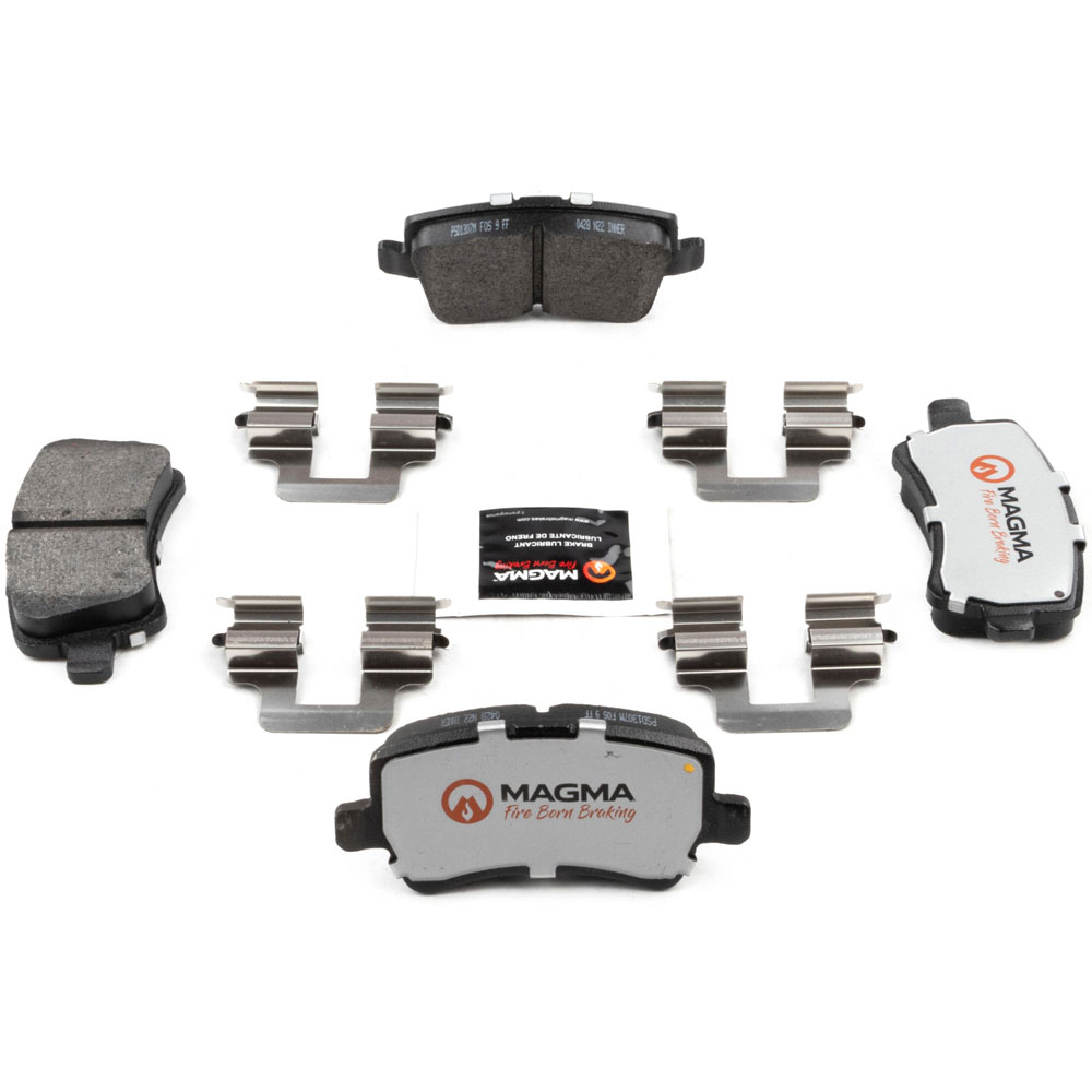 2012 Volvo S80 Brake Pad Set
