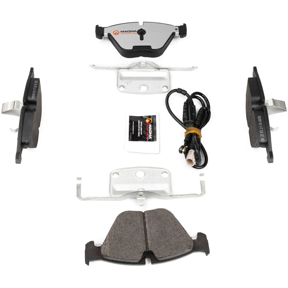 2017 Bmw 640i Brake Pad Set