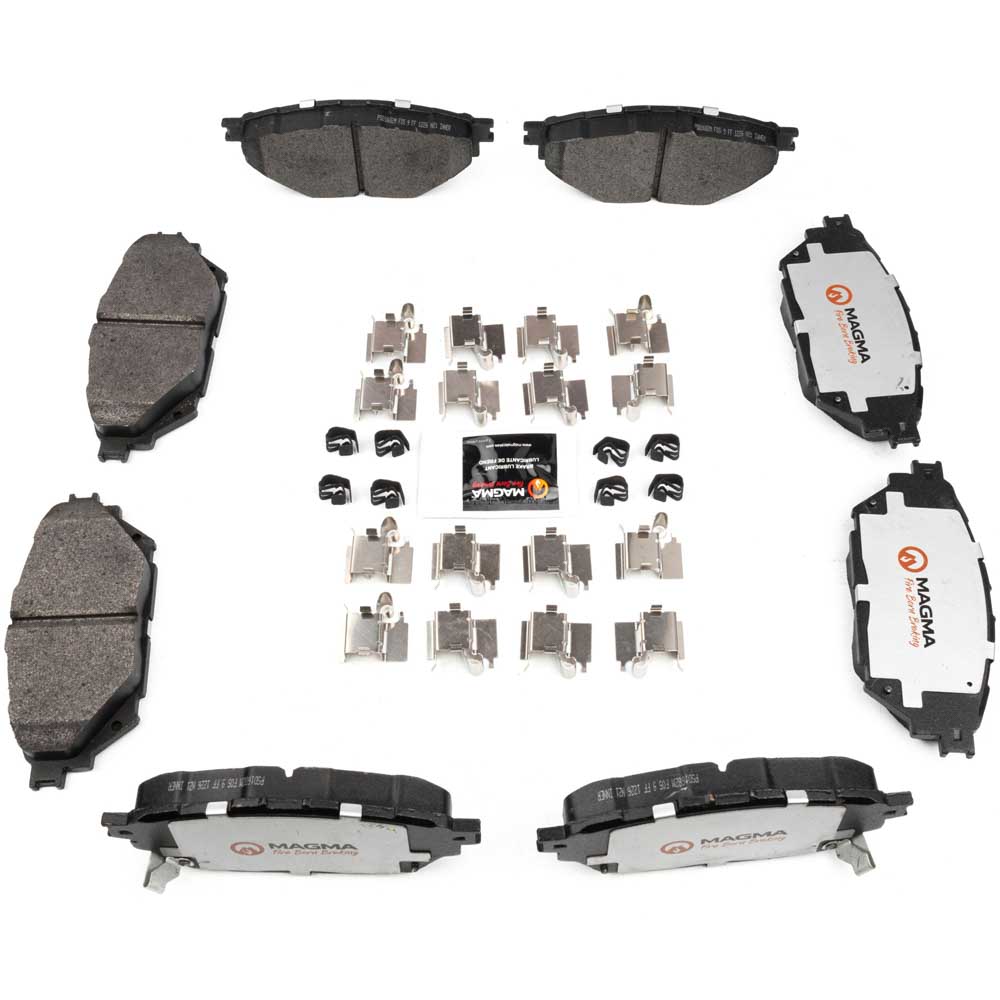 2012 Mitsubishi-Fuso Canter FE125 Brake Pad Set