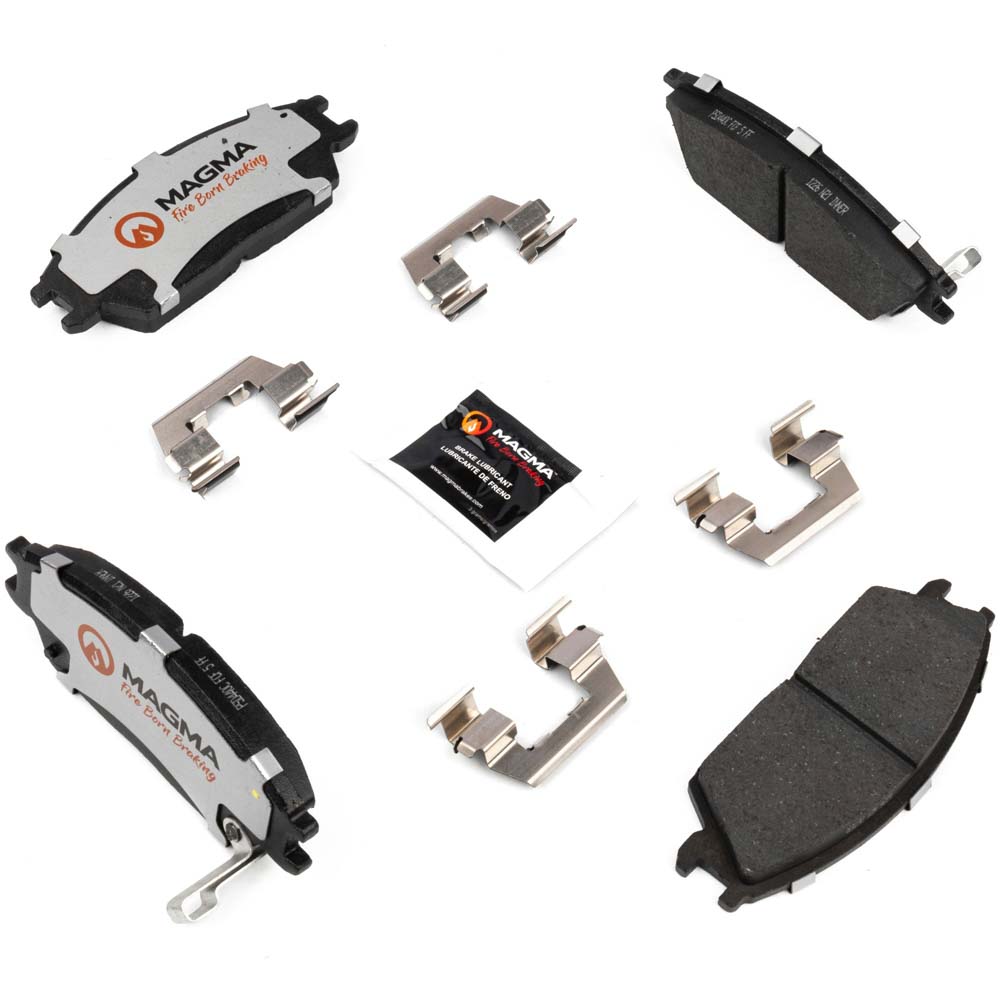 1987 Hyundai Excel Brake Pad Set