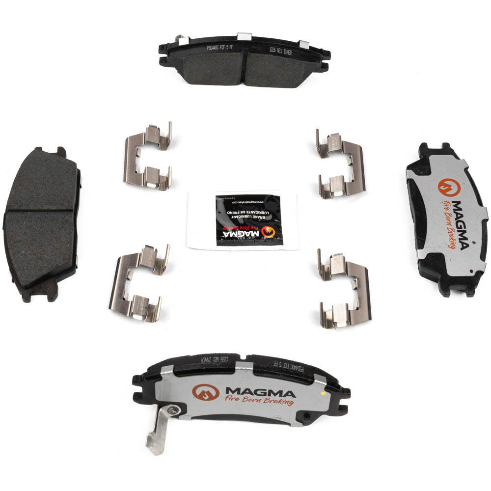 1987 Hyundai Excel Brake Pad Set