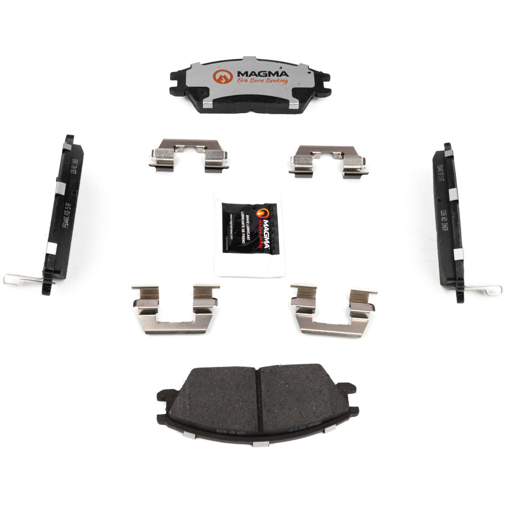 1987 Hyundai Excel Brake Pad Set