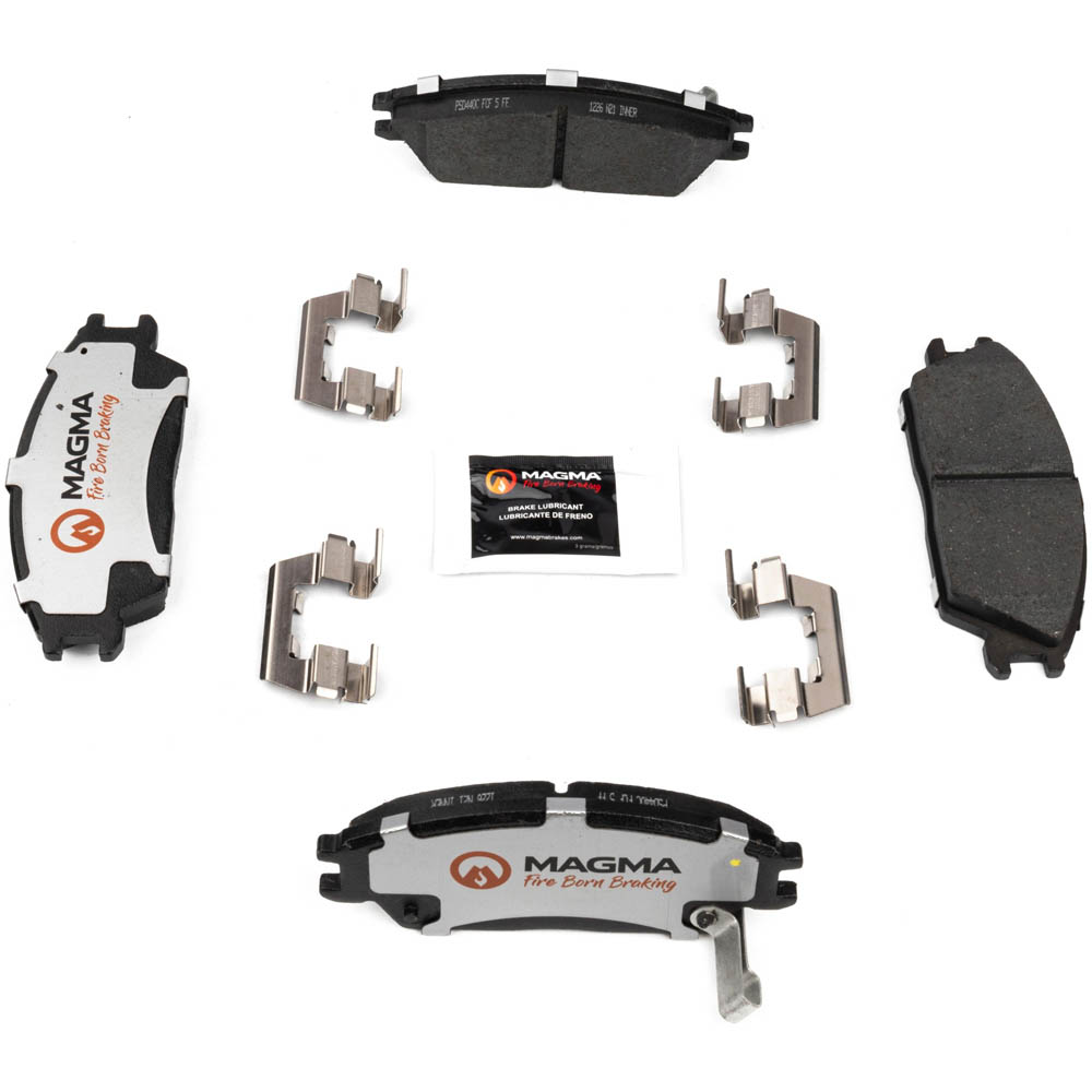 1987 Hyundai Excel Brake Pad Set