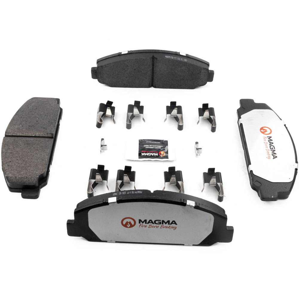2000 Gmc W3500 Forward Brake Pad Set