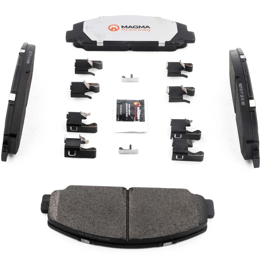 2000 Gmc W3500 Forward Brake Pad Set
