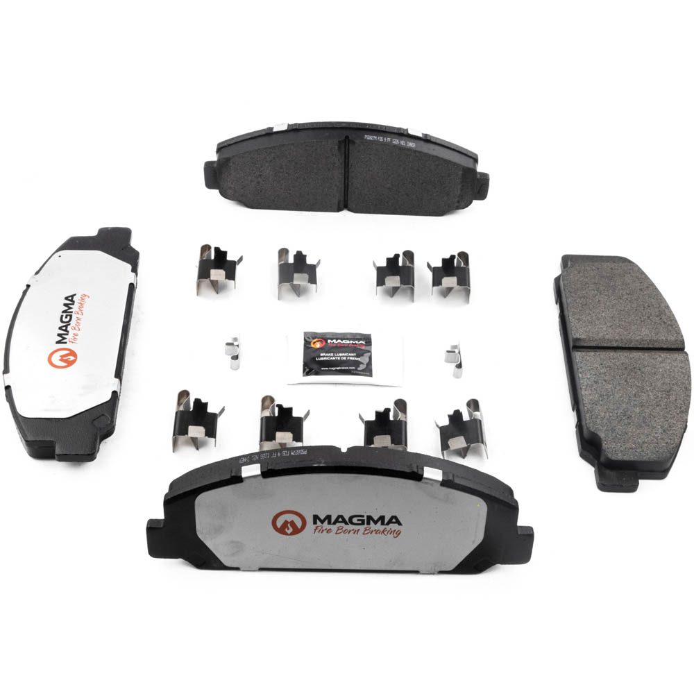 2000 Gmc W3500 Forward Brake Pad Set