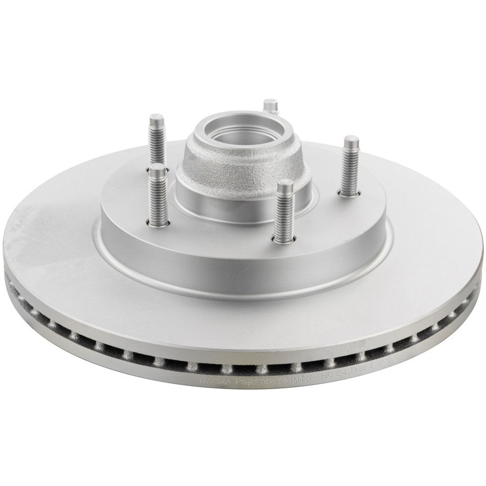 2000 Ford F Series Trucks Brake Rotor and Hub Assembly