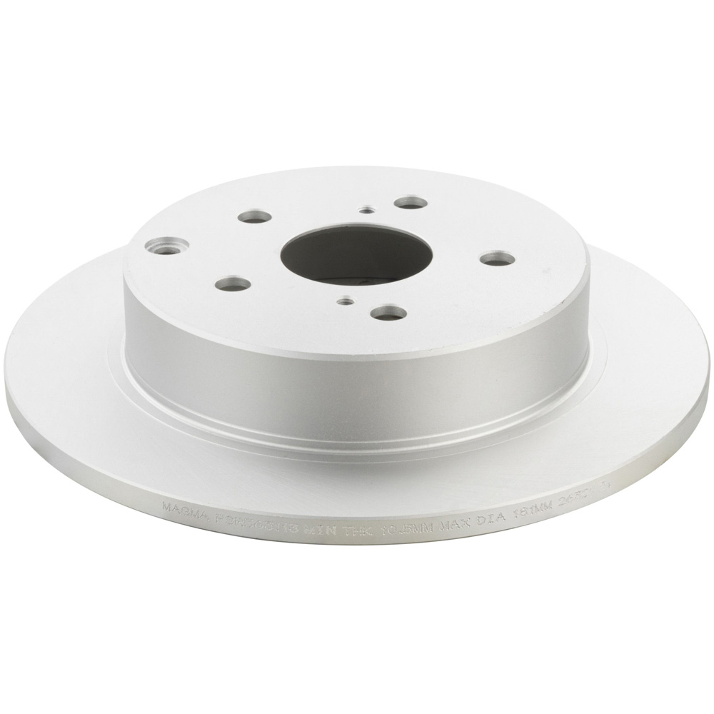 2012 Toyota Prius V Brake Rotor