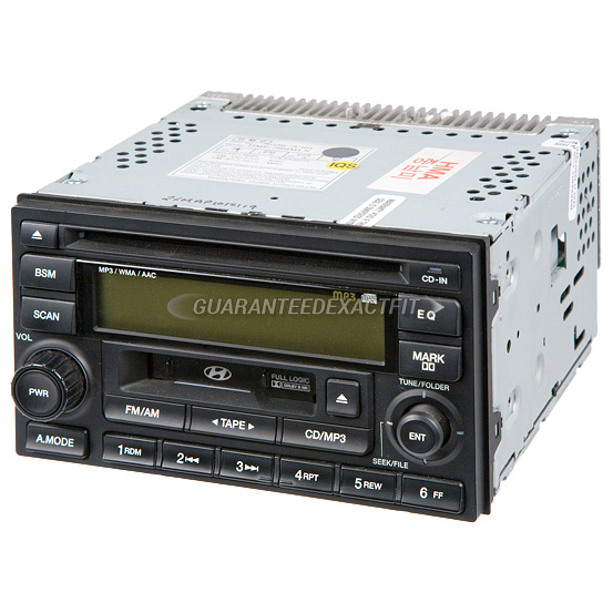 2006 Hyundai Tucson Radio or CD Player