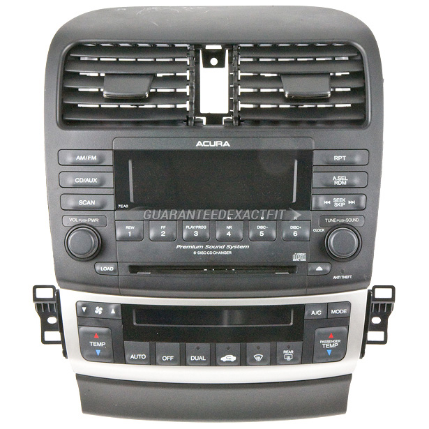 Acura TSX Radio/CD Player
 Acura TSX Radio or CD Player 