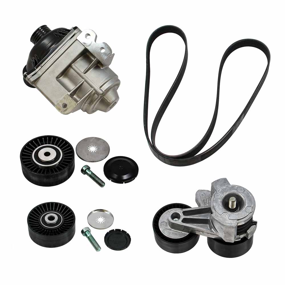 2008 Bmw 535i Serpentine Belt Drive Component Kit