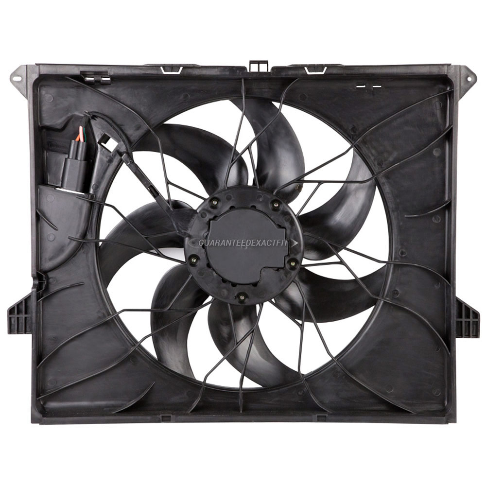  Mercedes Benz ml550 cooling fan assembly 