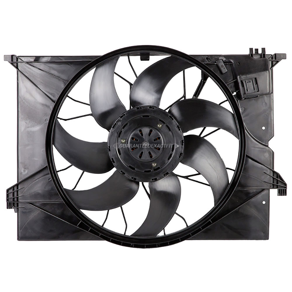  Mercedes Benz cl550 cooling fan assembly 