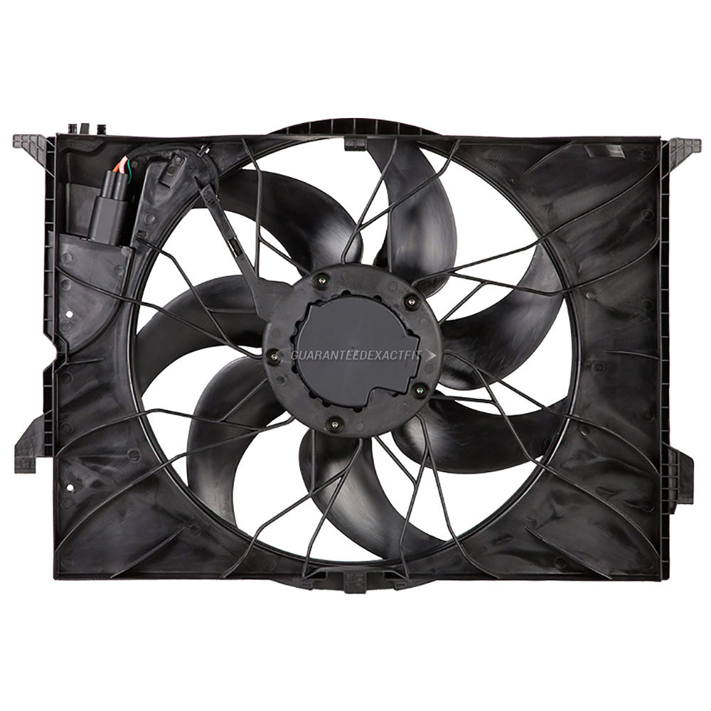 2012 Mercedes Benz S400 Cooling Fan Assembly