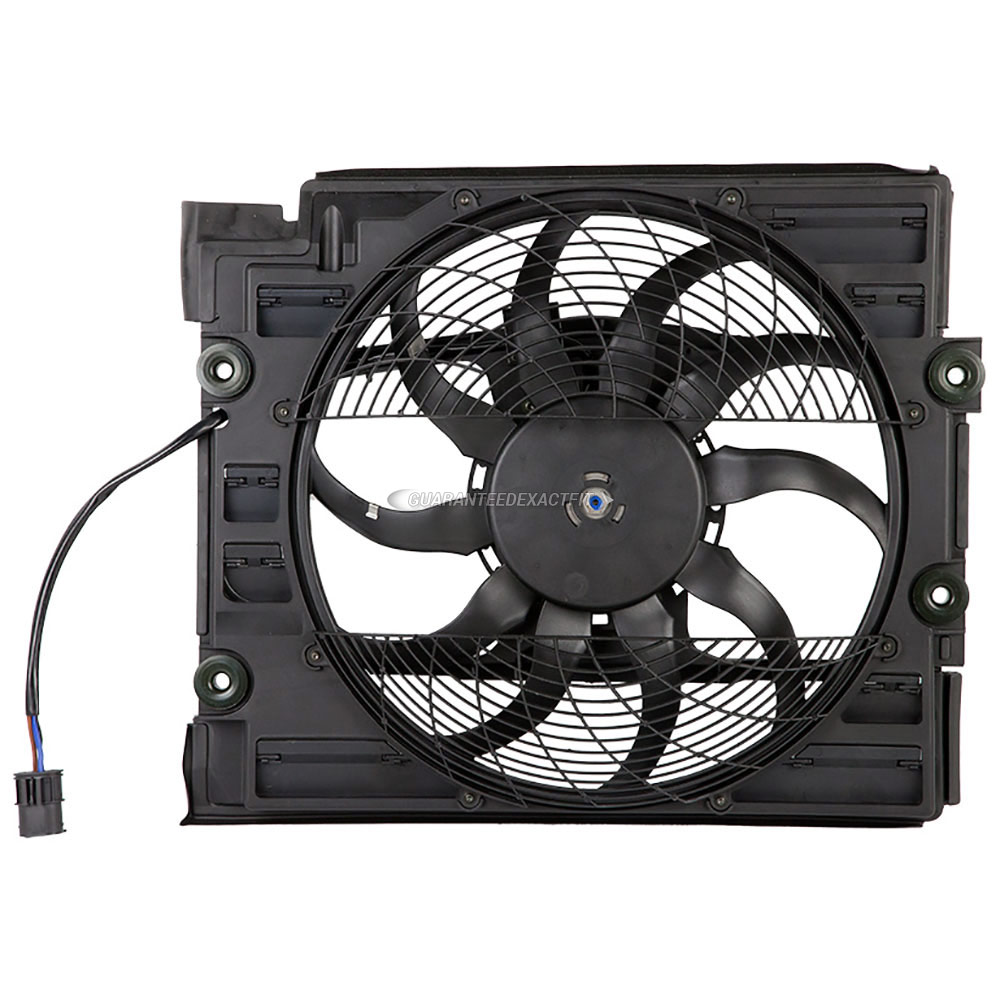 2002 Bmw 540i cooling fan assembly 