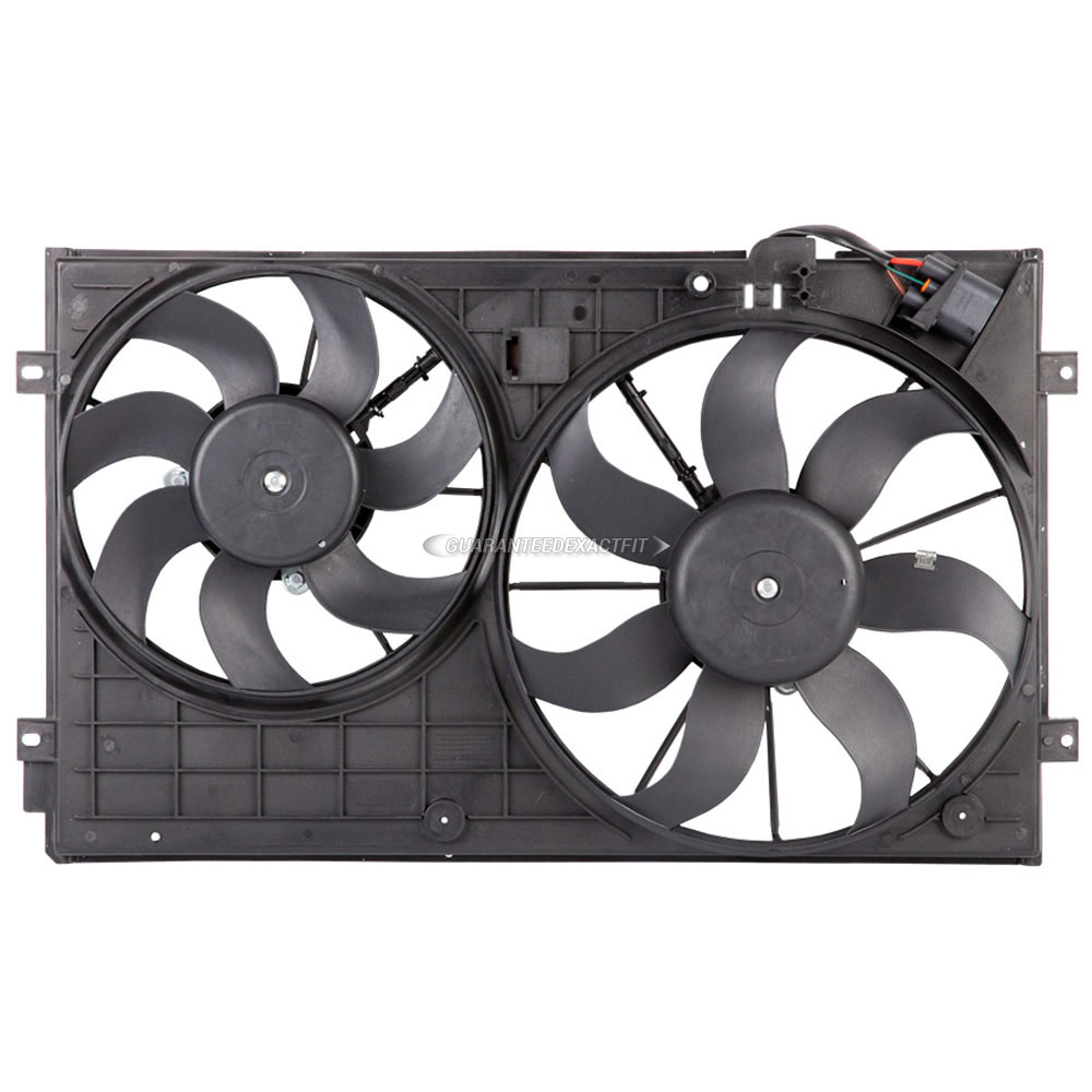 2012 Volkswagen CC Cooling Fan Assembly