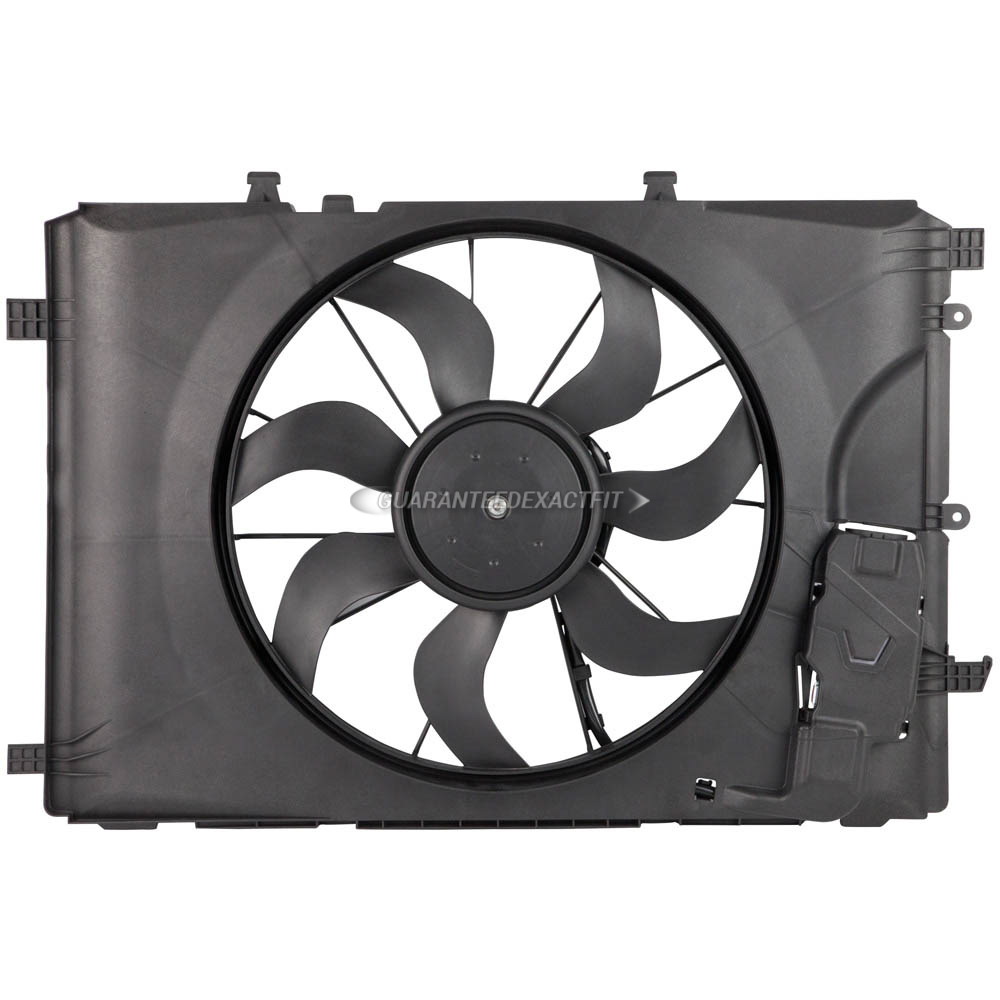 2017 Mercedes Benz cla250 cooling fan assembly 