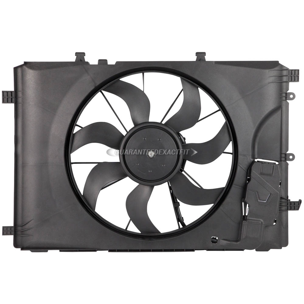 2017 Mercedes Benz GLA250 Cooling Fan Assembly