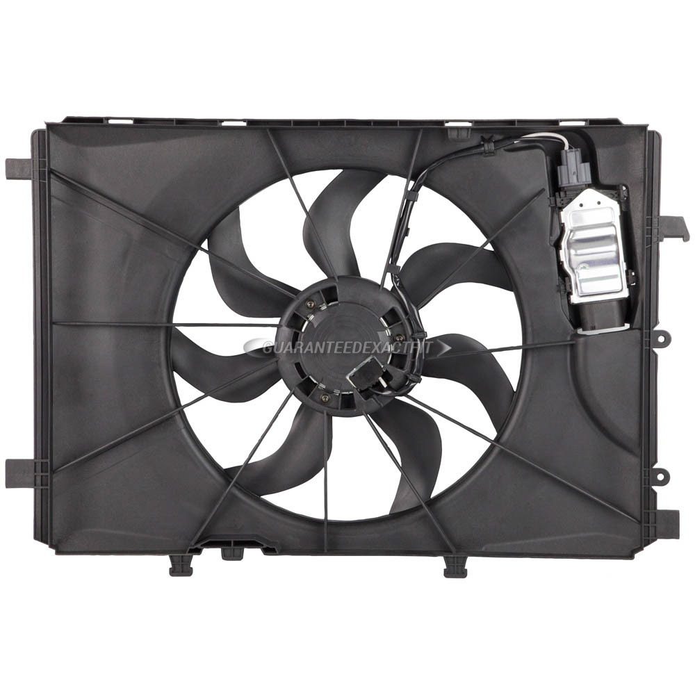 2017 Mercedes Benz GLA250 Cooling Fan Assembly