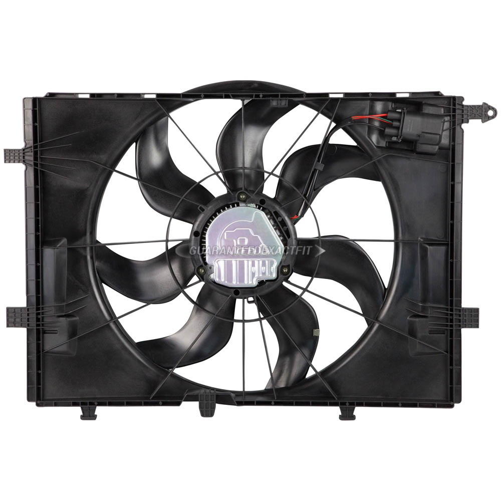 2017 Mercedes Benz C350e Cooling Fan Assembly
