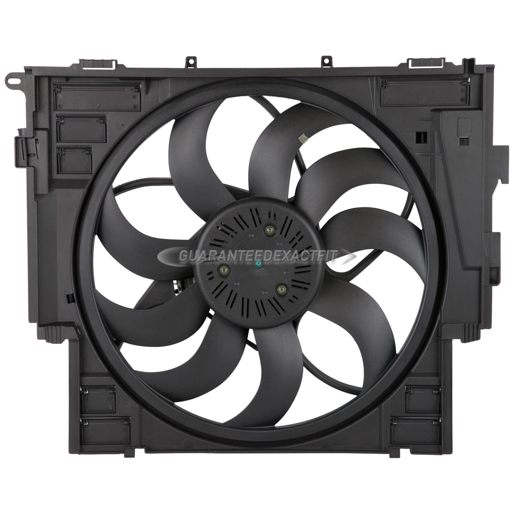2012 Bmw 528 Cooling Fan Assembly