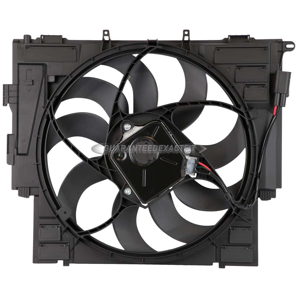 2012 Bmw 528 Cooling Fan Assembly