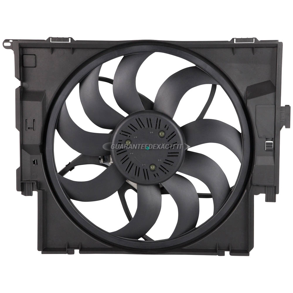  Bmw 750i cooling fan assembly 