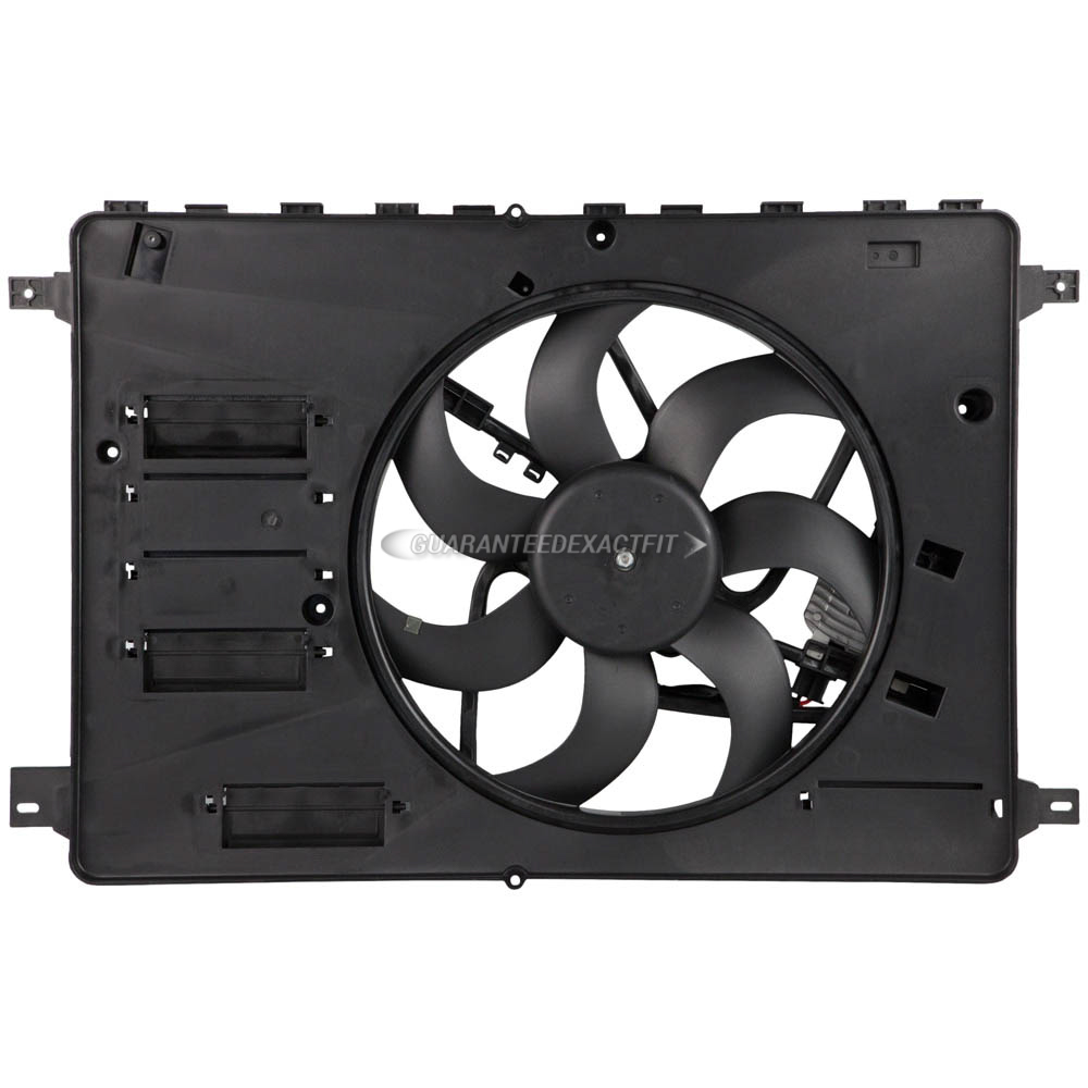 2017 Volvo V60 cooling fan assembly 