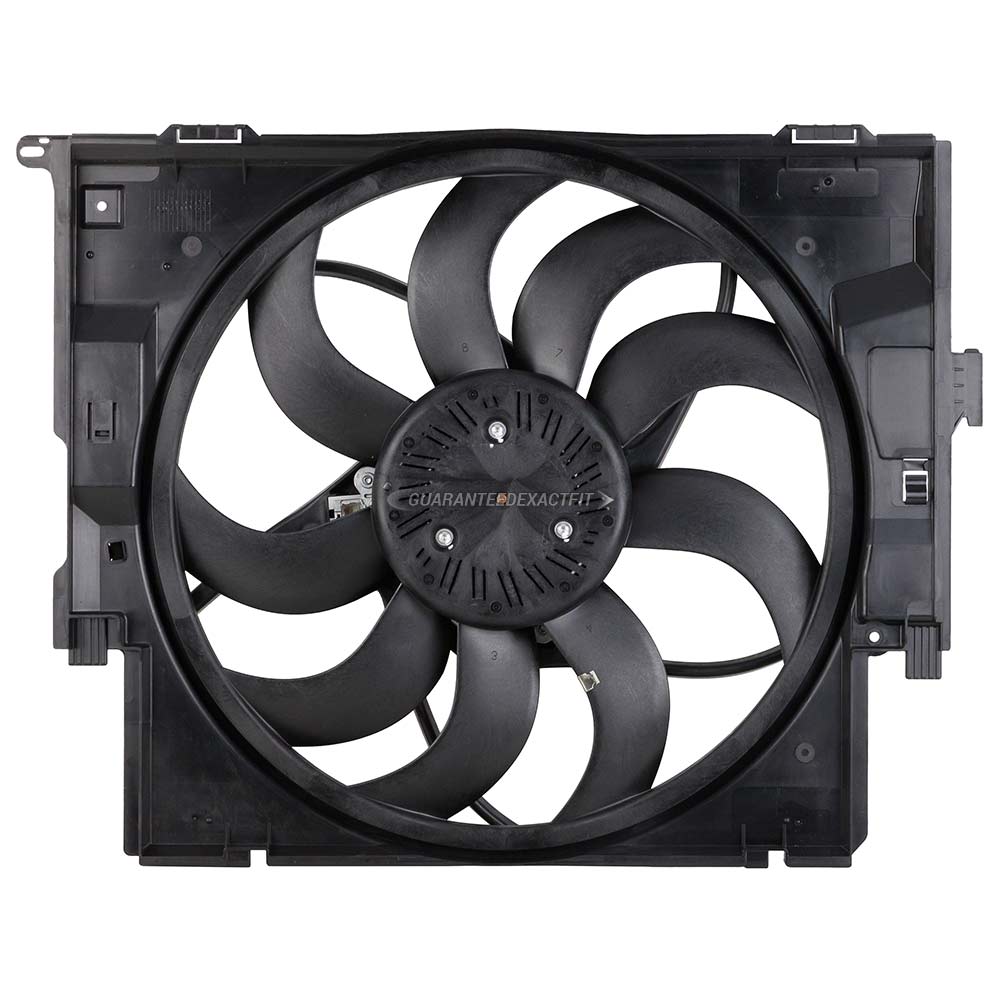 Bmw 228i cooling fan assembly