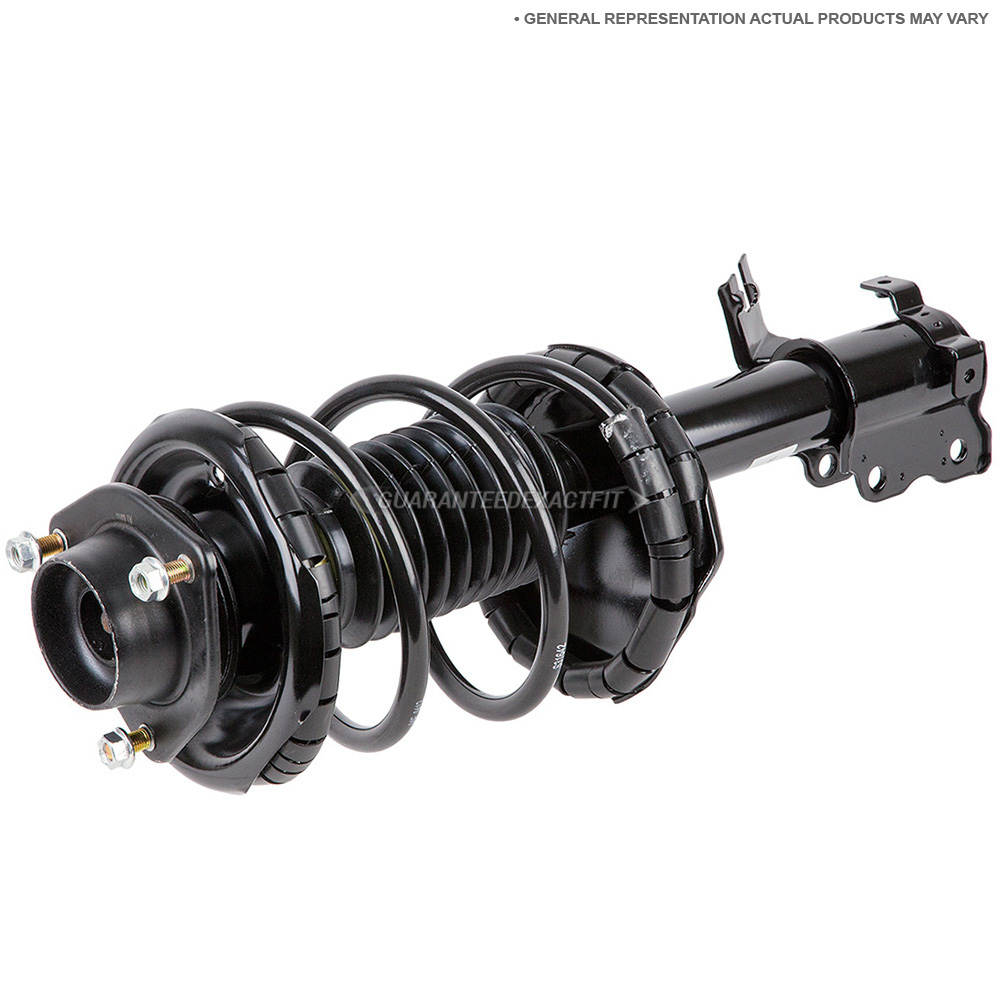 2010 Mitsubishi Galant strut and coil spring assembly 