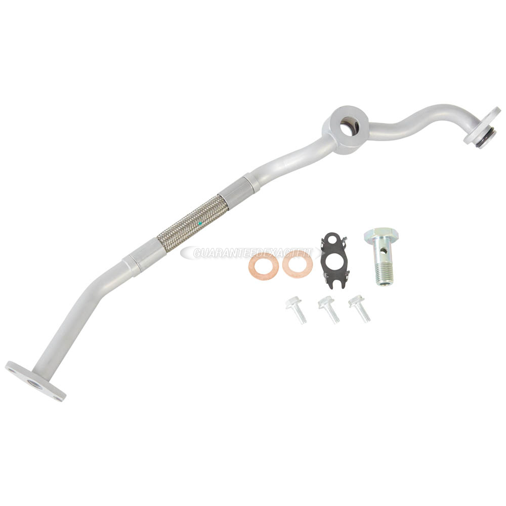  Fiat 500 turbocharger oil feed line 