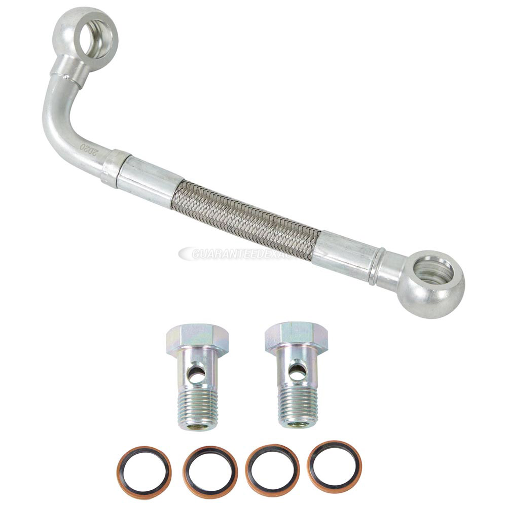 2011 Ram 2500 Turbocharger Coolant Return Line