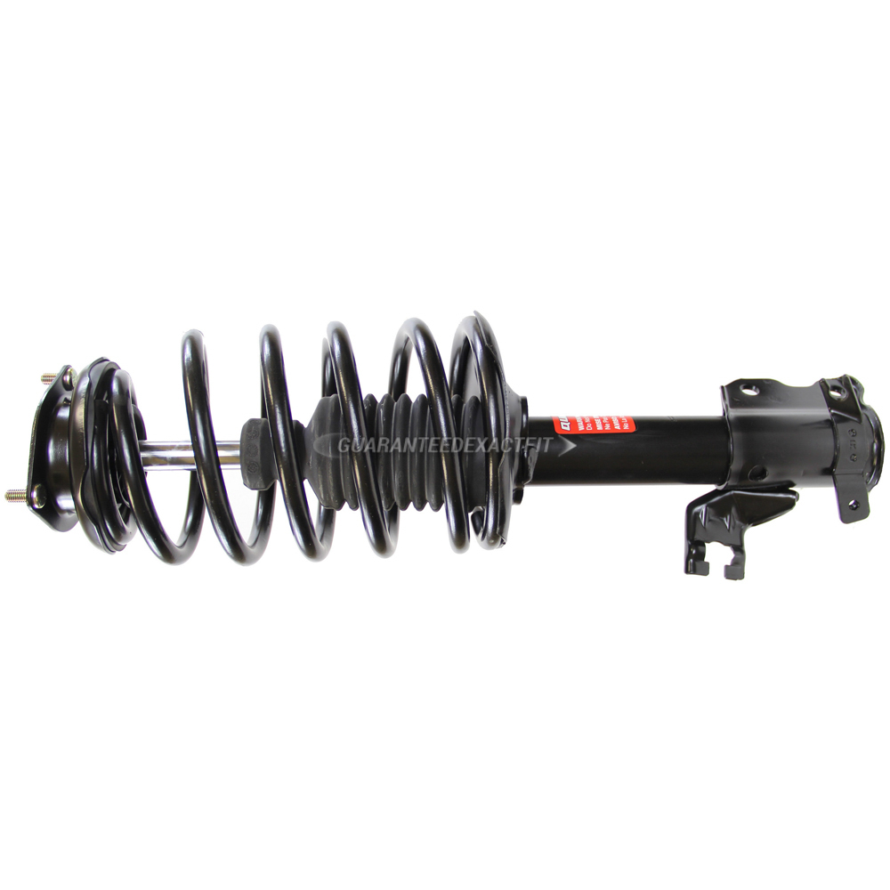 2009 Nissan Sentra strut and coil spring assembly 