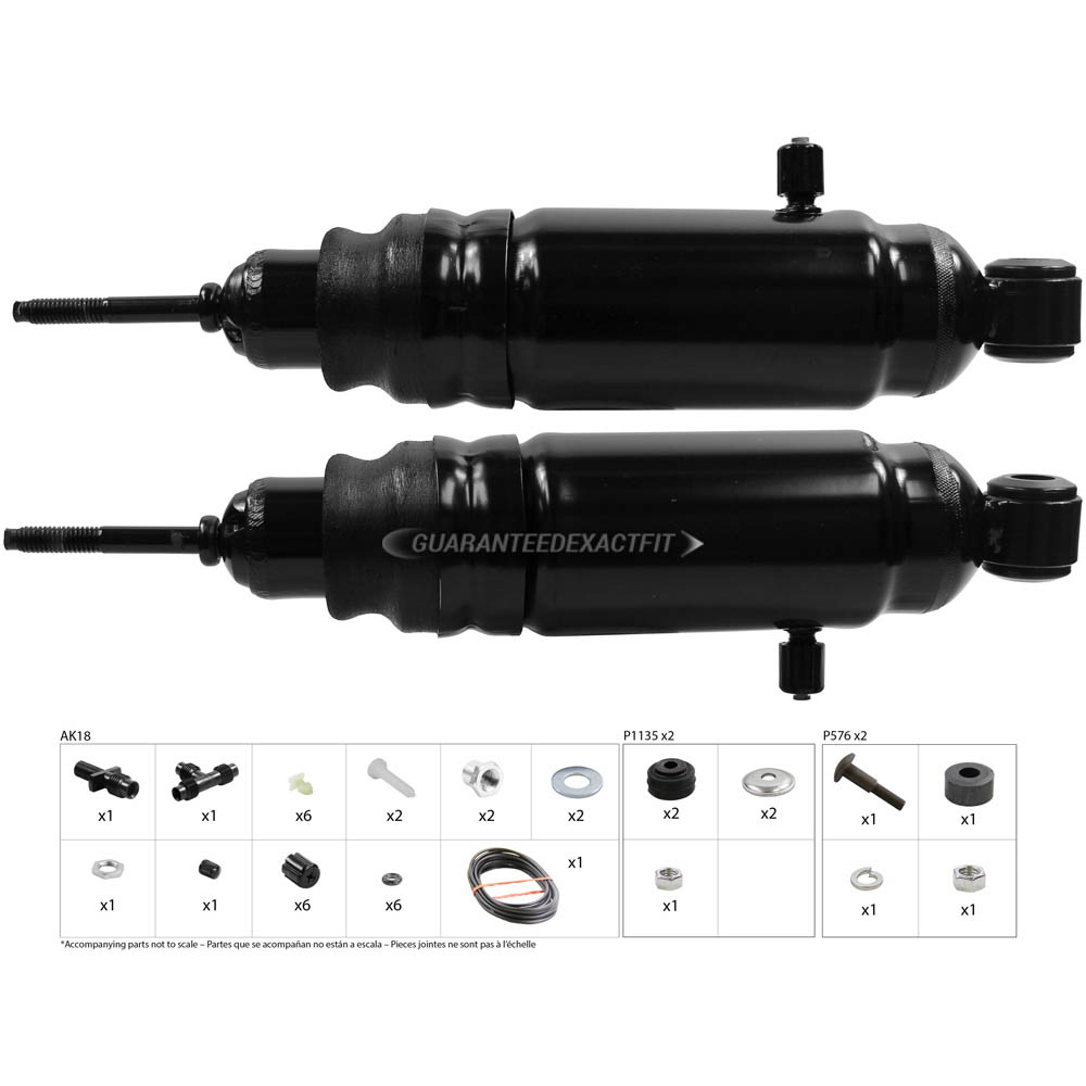 1973 Mercury Comet Shock and Strut Set