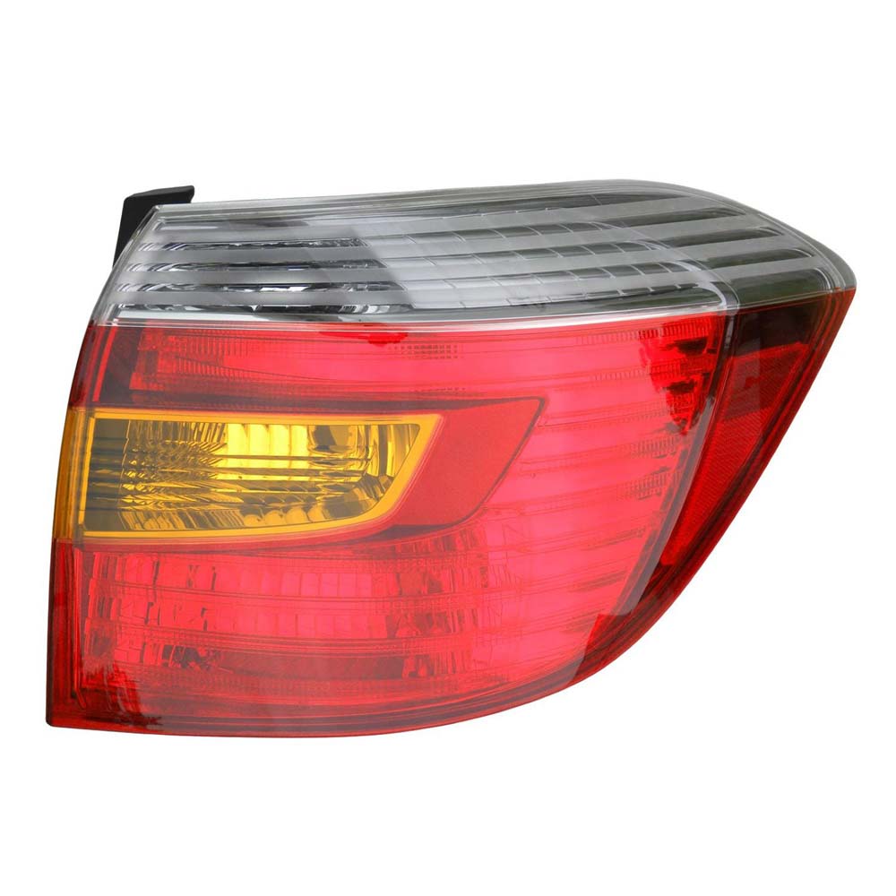 2009 Toyota Highlander Tail Light Assembly Pair