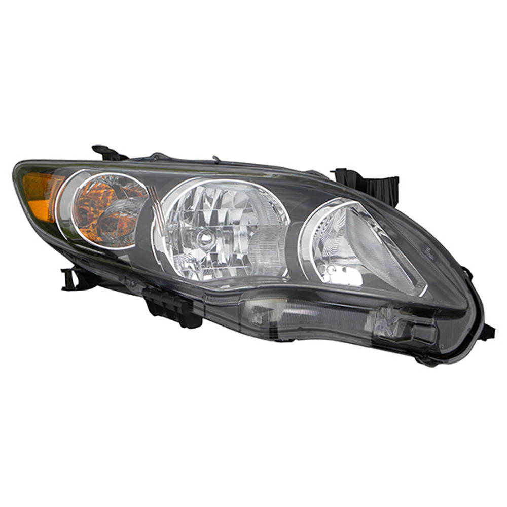 2012 Toyota Corolla Headlight Assembly Pair