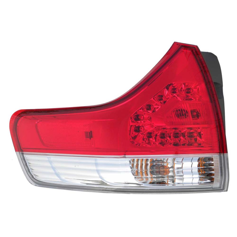 2012 Toyota Sienna Tail Light Assembly Pair